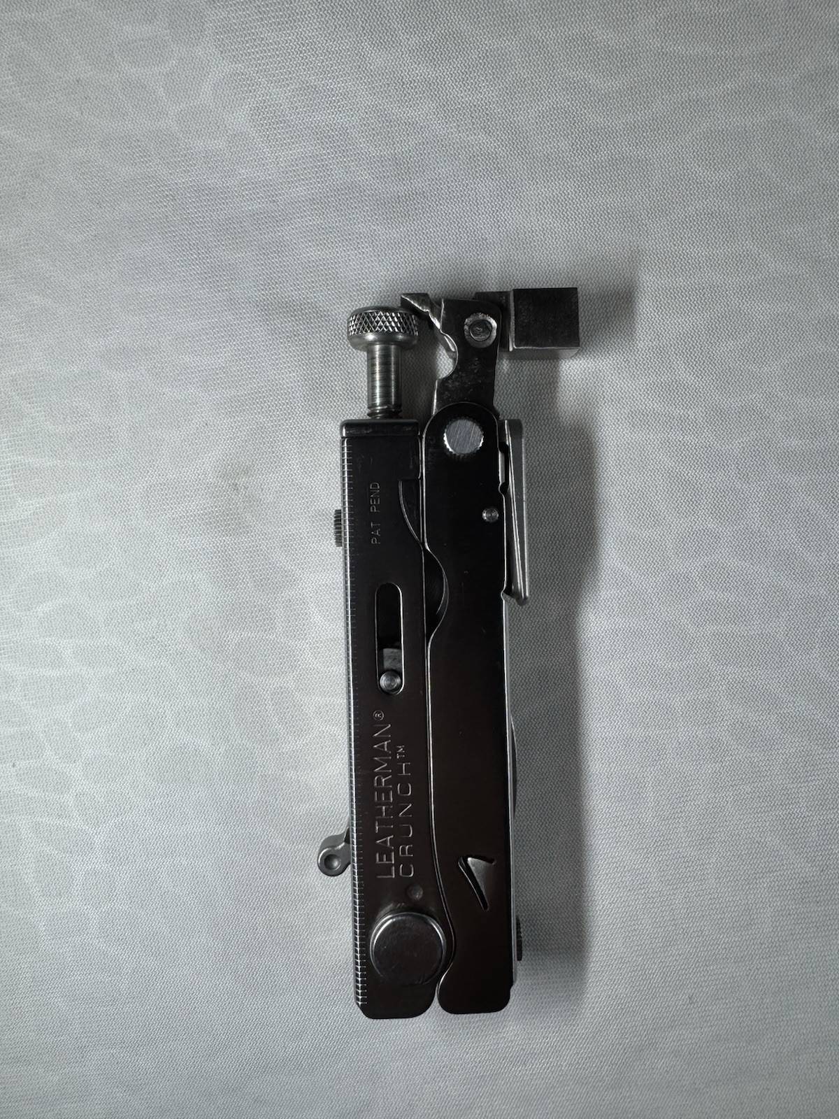 Leatherman Crunch w/stainless steel Hammer Mod (no other tools included)