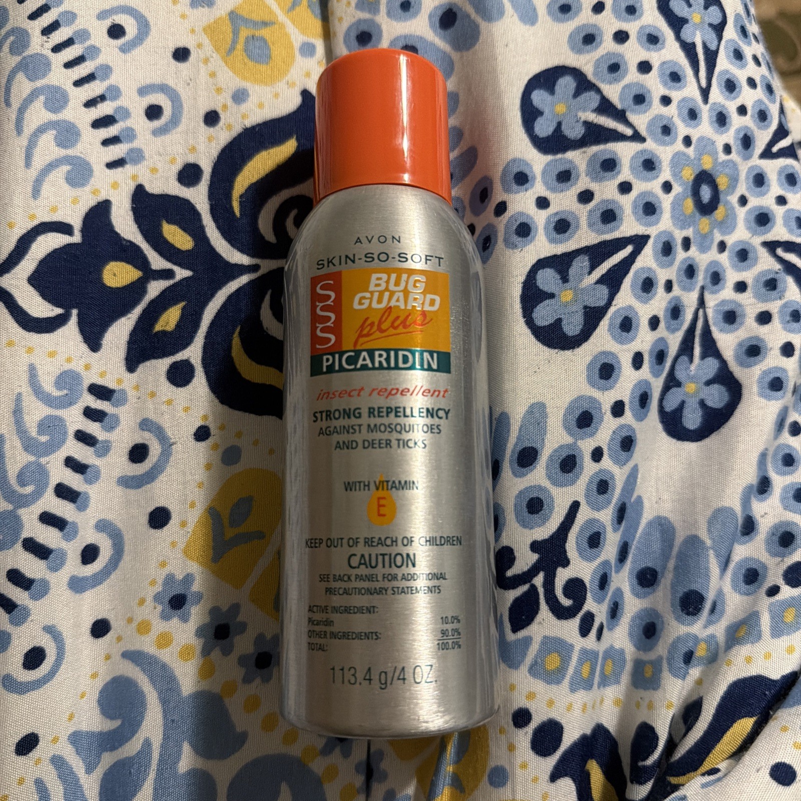 Avon SSS Bug Guard Plus Picaridin Aerosol Spray 4 Oz (EXP: 02/2028)