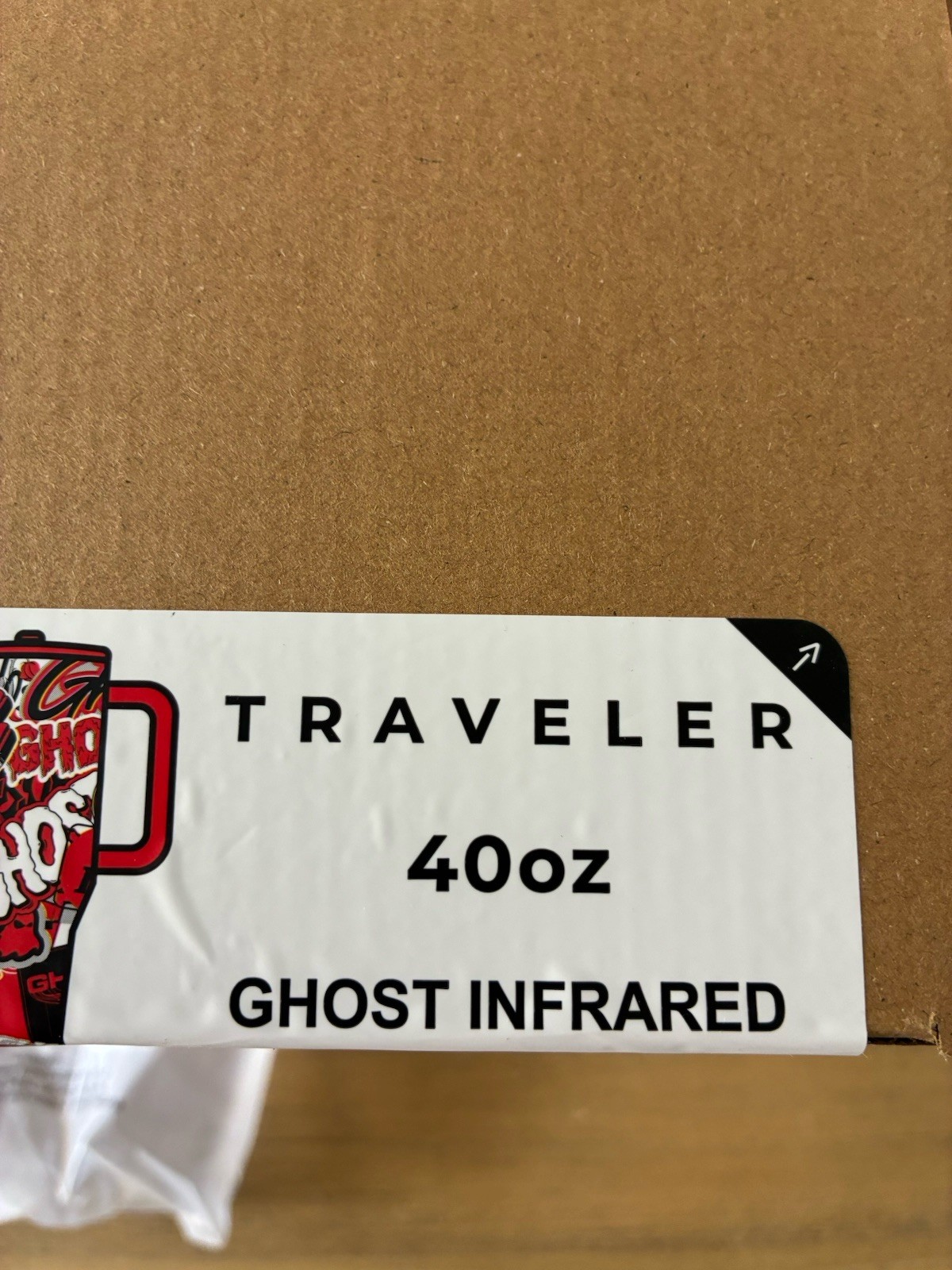 HYDROJUG TRAVELER 40oz GHOST LIMITED EDITION! GRAFFITI STICKER TUMBLER NEW W BOX