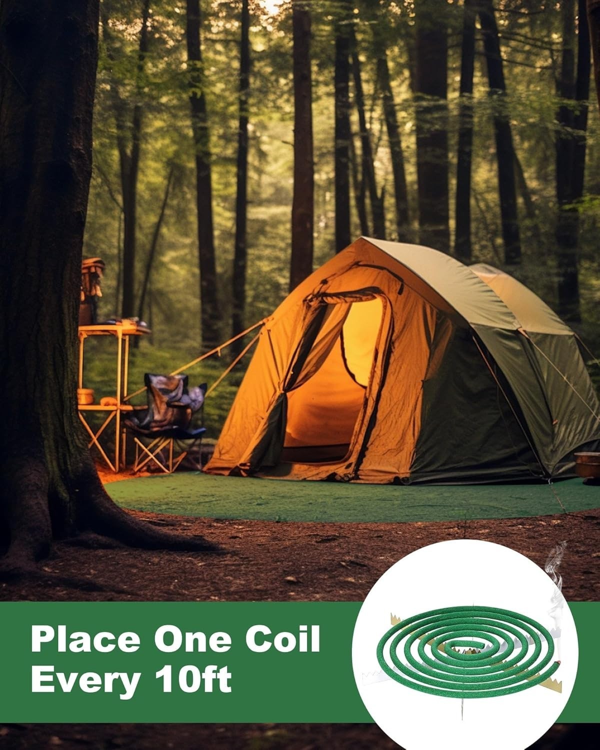 20 Coils Supreme Pro Mosquito Repellent Coils – Outdoor Use Reaches Up to 10 fts