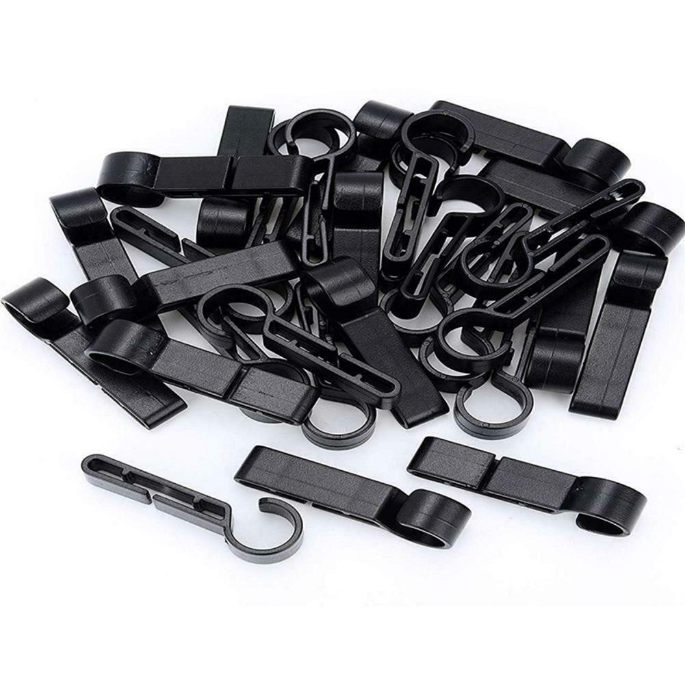 Helmet Clips Attachment Head Light Clamps Headlamp Hard Hat Safety Cap Hook