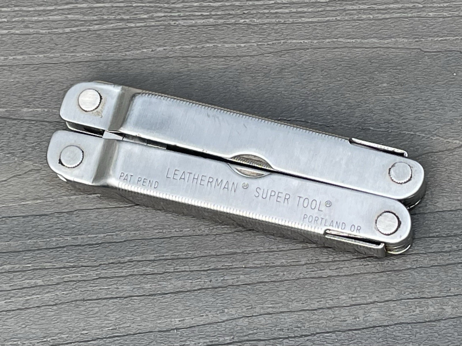 Genuine Leatherman Super Tool ~ Very Good Condition ~ Made In USA ~
