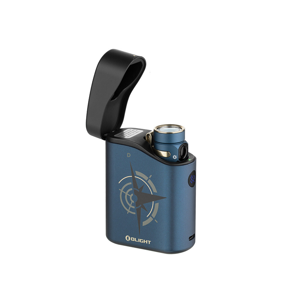 Olight Baton 4 Guidance Premium Rechargeable Flashlight w/Charging Case, 1300 Lu