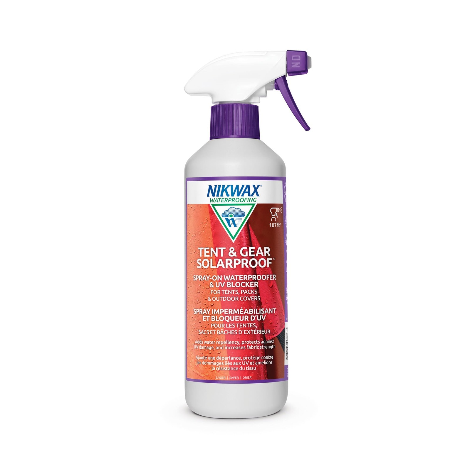Nikwax Tent & Gear, & Gear Solarproof, 16.9 Fl Oz (Pack of 1), One Color