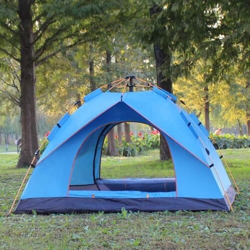 3-4 Person Pop Up Tents Waterproof Windproof Instant Tent for Camping Hiking