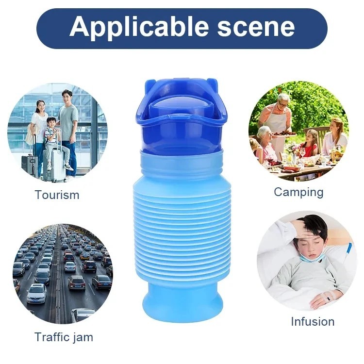 Male Female Portable Urinal Travel Camping Car Toilet Pee Bottle Emergency Kits
