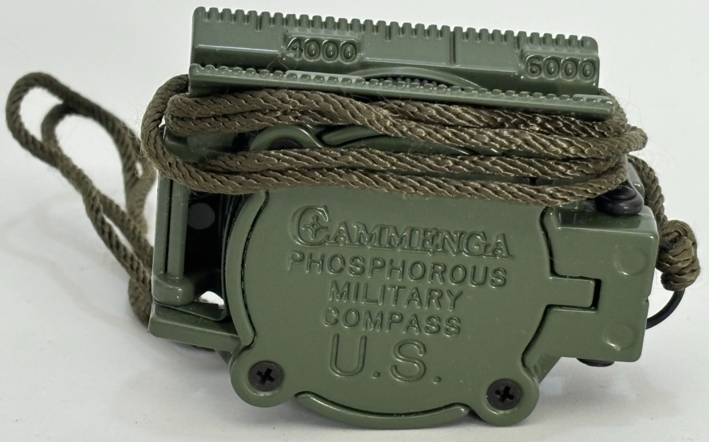 Cammenga Phosphorous US Military Compass Green Shockproof Lensatic Waterproof