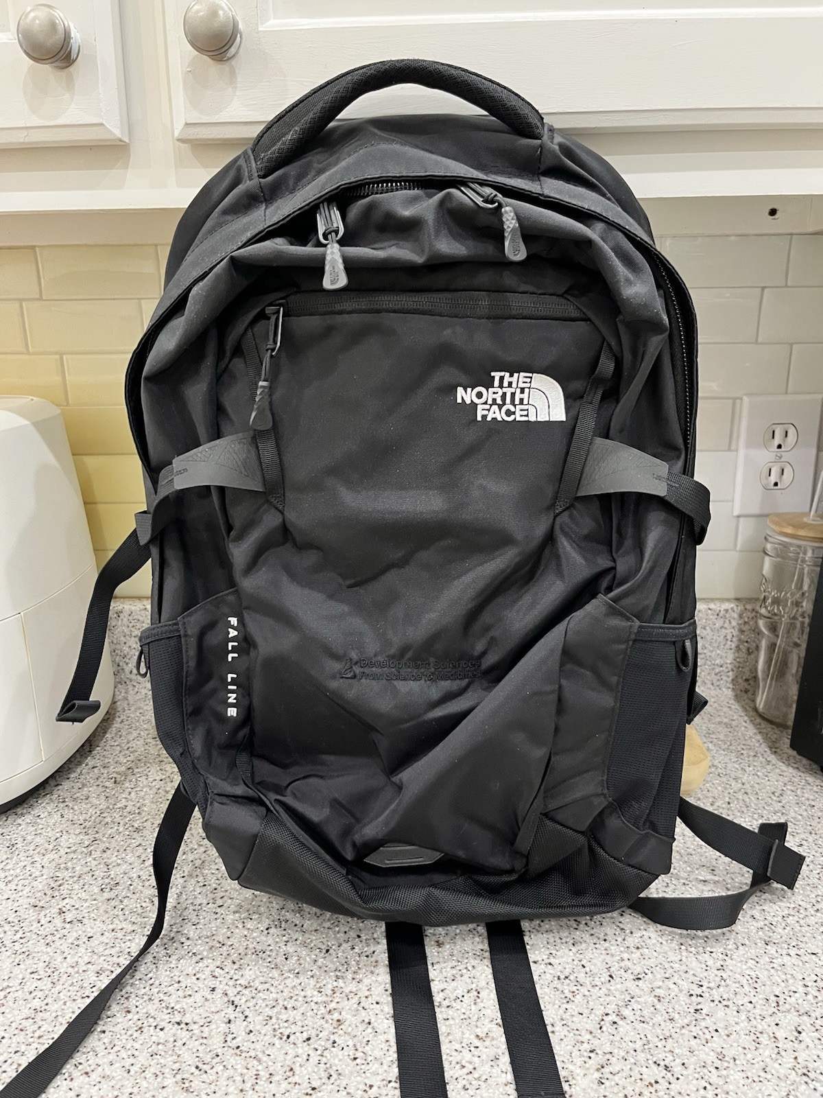 The North Face Fall Line Flexvent Laptop Utility Sport Backpack Black