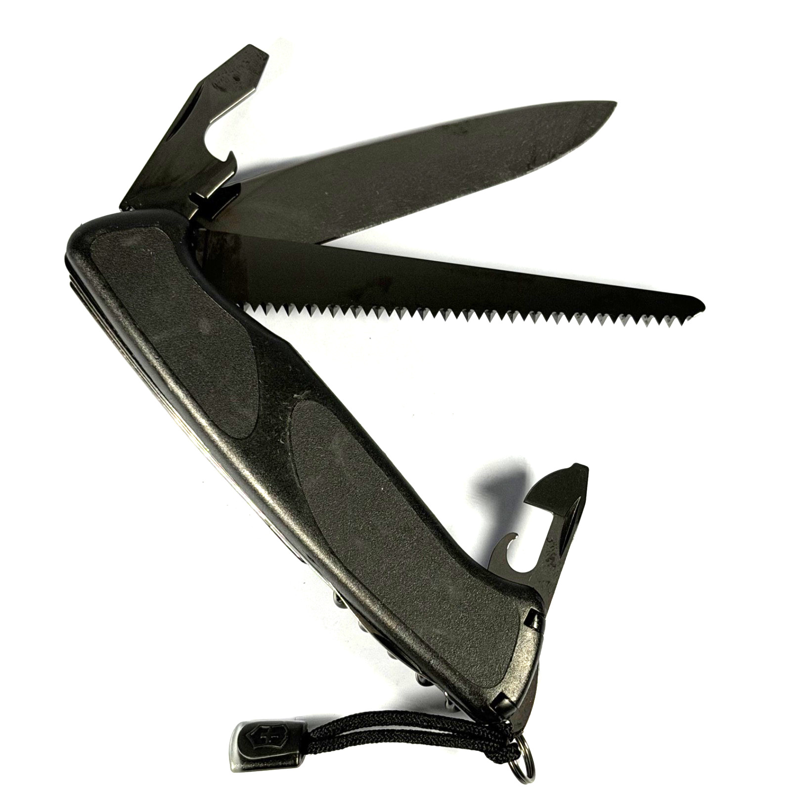 Victorinox Ranger Grip 55 Onyx Black 130mm Locking Swiss Army Knife | Excellent