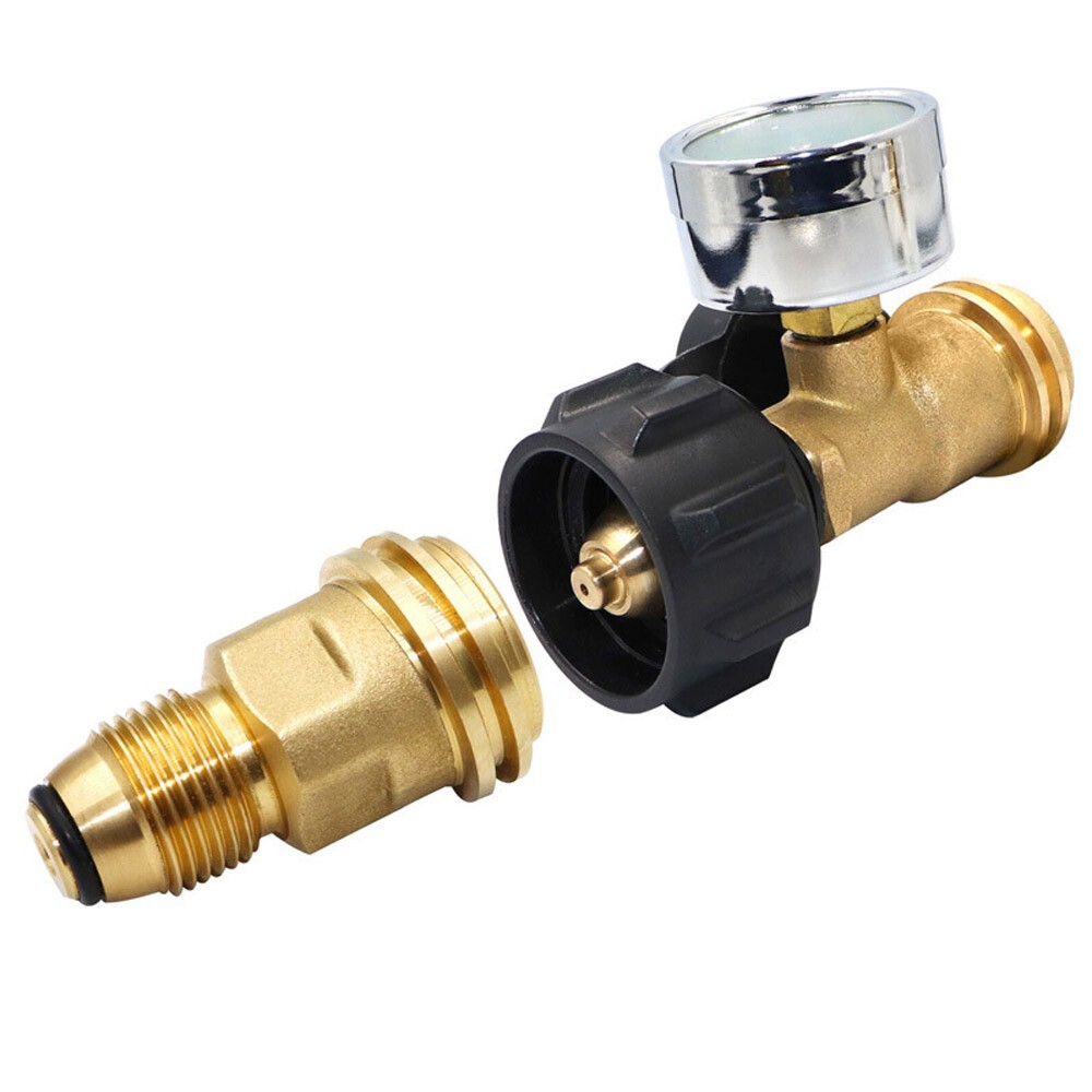 Converts Propane LP Gas Bottle Tank Brass Adapter Valve POL to QCC1 Outlet Parts