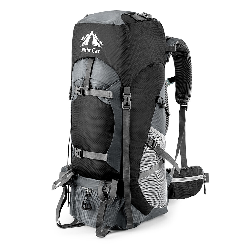 90L Waterproof Outdoor Mountaineering Backpack For Camping Hiking Cycling Travel