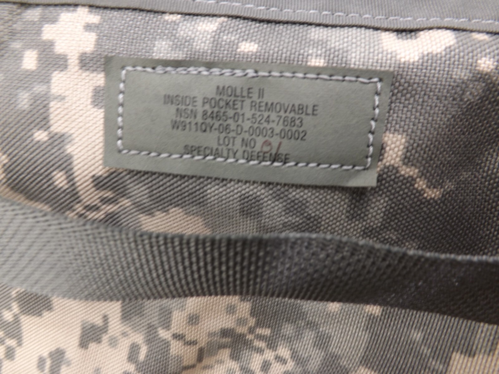 USGI MOLLE II Modular Lightweight Load-Carrying Equipment Medic Bag ACU