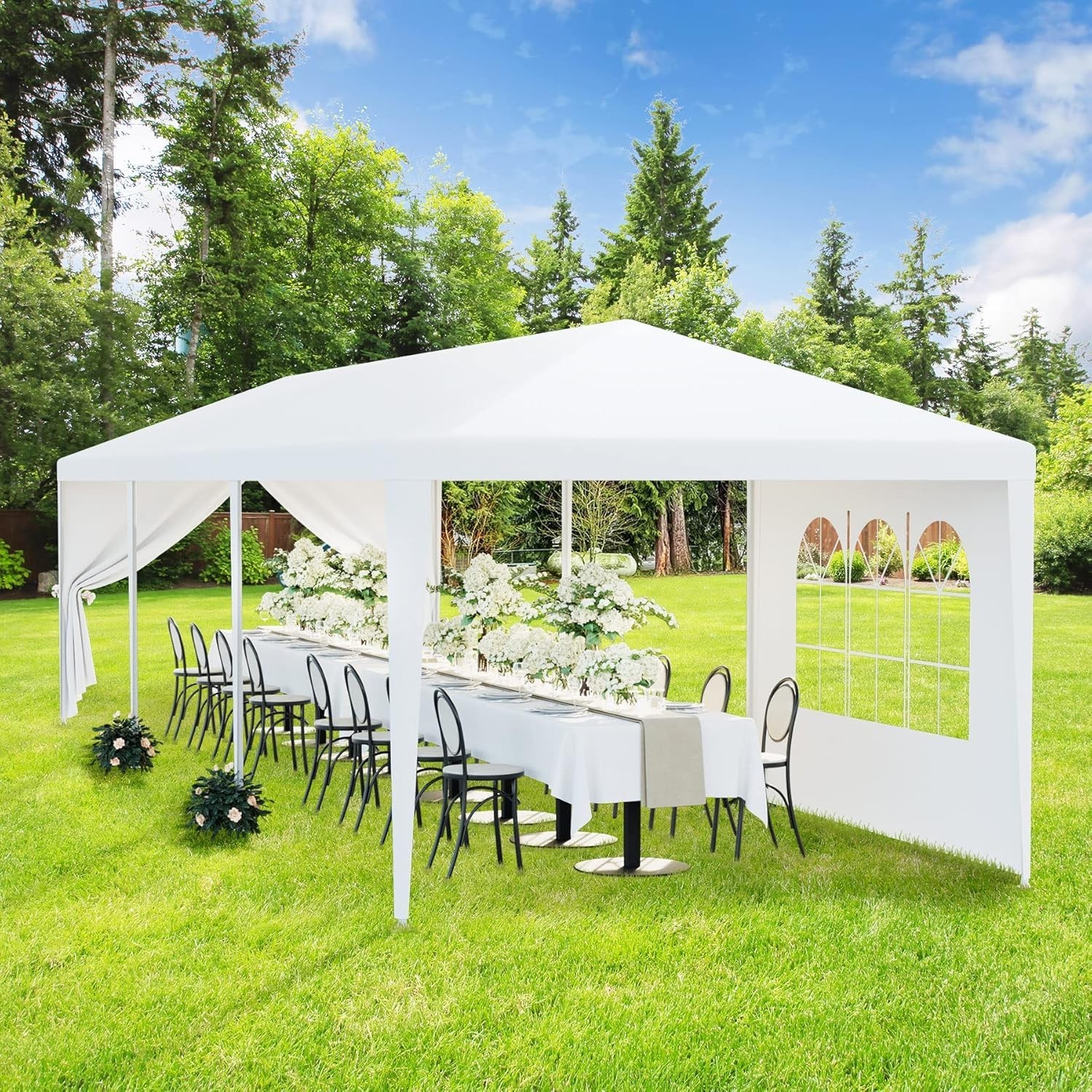 Backyard Event Shelter for 50 People^-