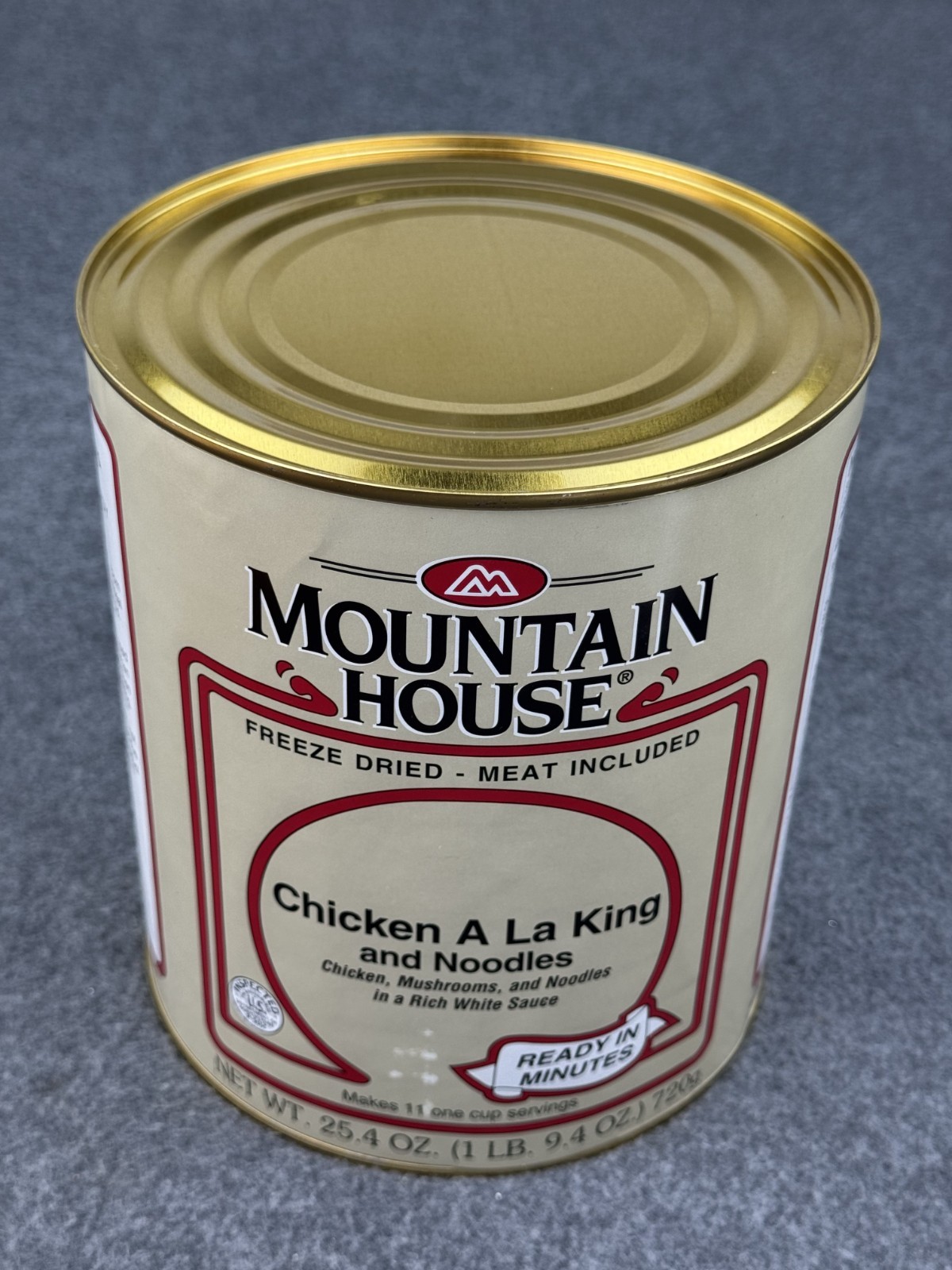 Mountain House Freeze Dried Chicken A La King And Noodles #10 Can