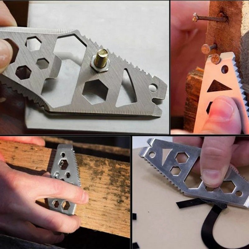 Multi Tool Opener EDC Wrench KeyChain Outdoor Survival Campings Pocket Tools LYN