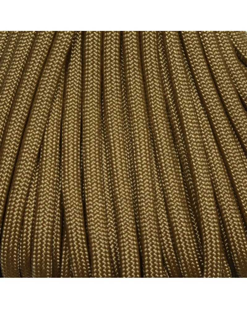 550 Paracord Coyote 25 ft US made (USA SELLER same day shipping)