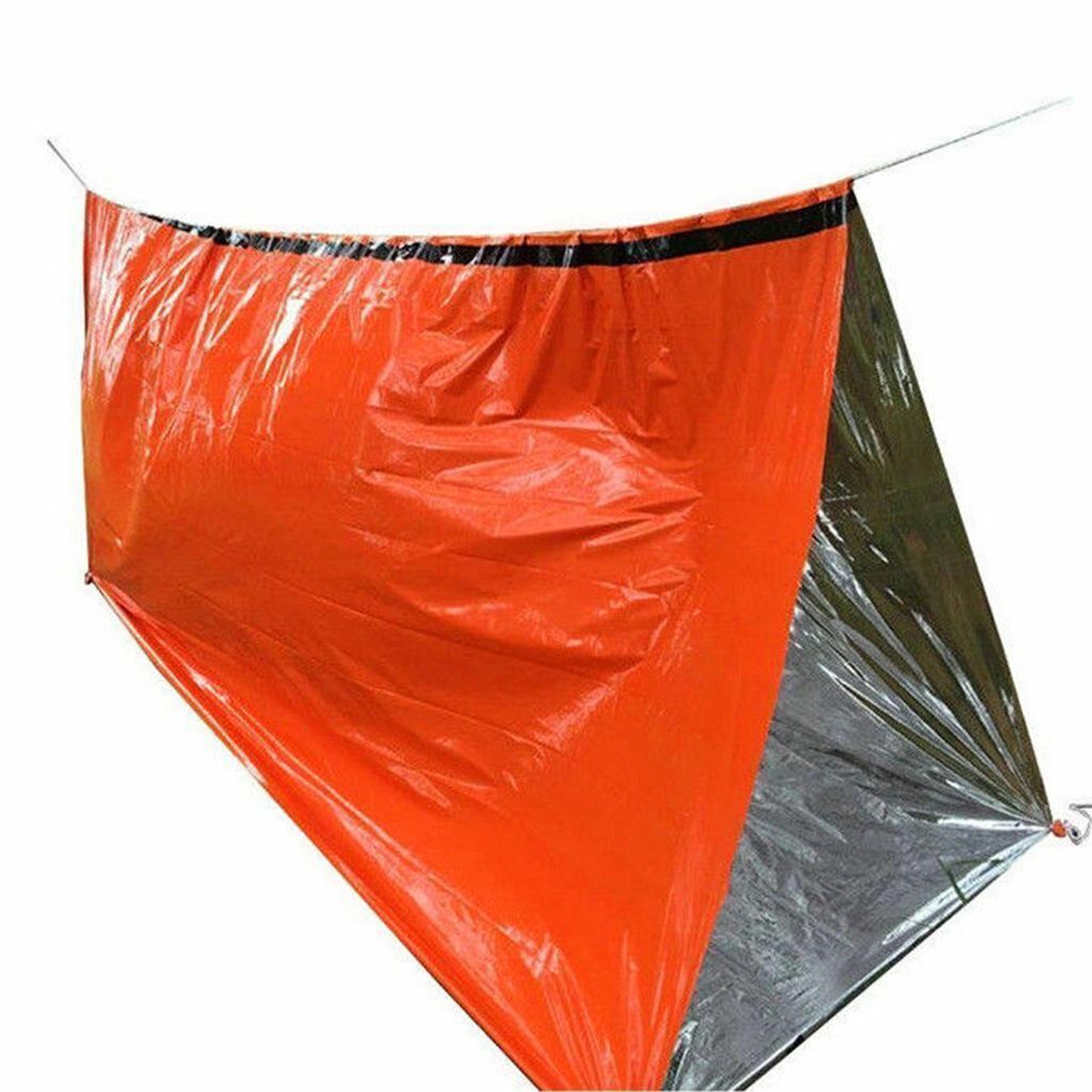 1-8 Pack Emergency Sleeping Bags Thermal Blanket Waterproof Outdoor Survival Bag