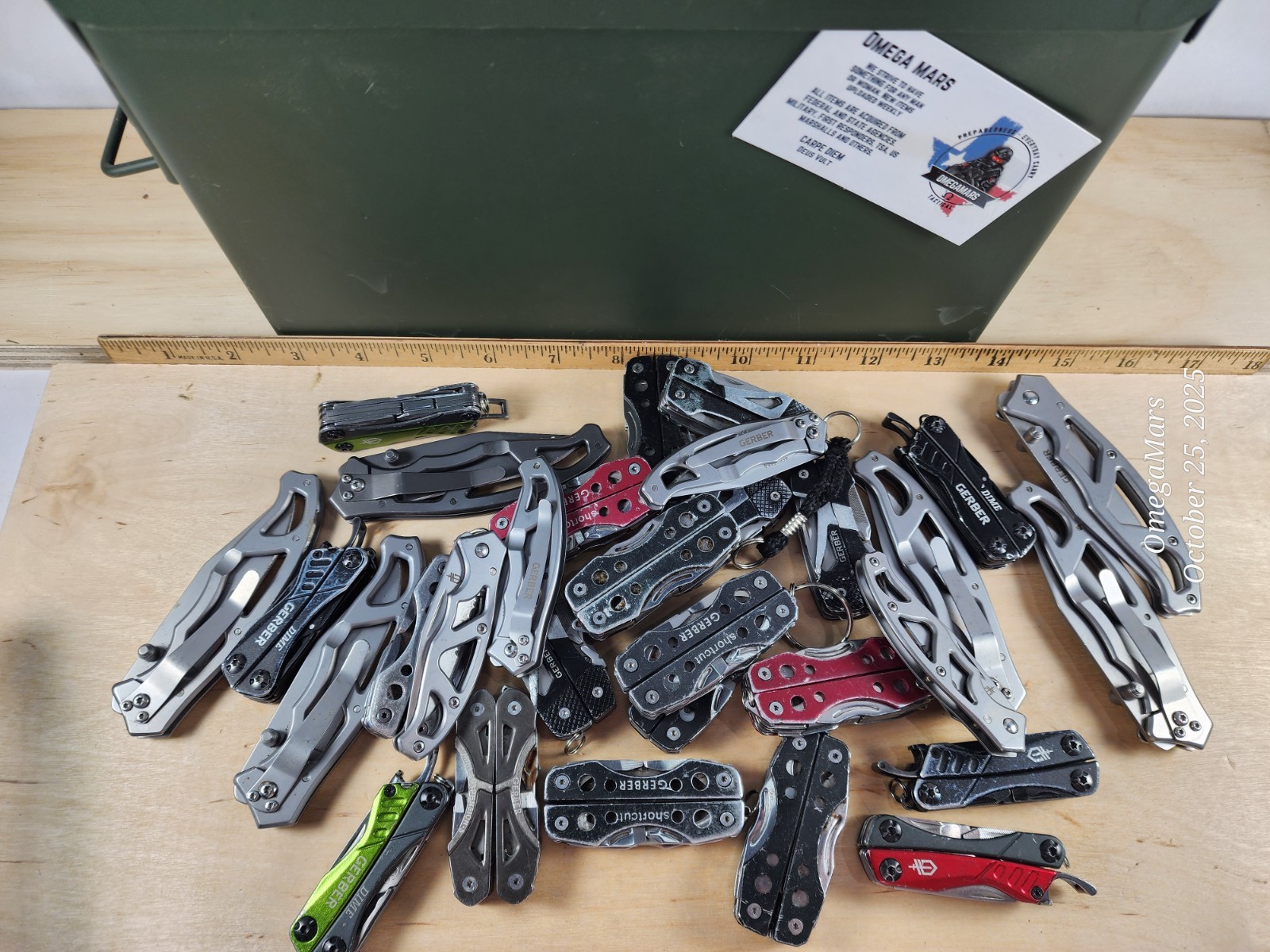 3-3.5 pounds grab bag GERBER MINI Multi-Tools & knives. outdoors Hunting Prepper