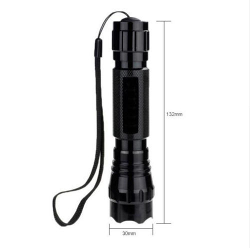 Ultra Fire WF-501B 10W 6500K LED 1200LM Single Mode Portable Flashlight CR123A