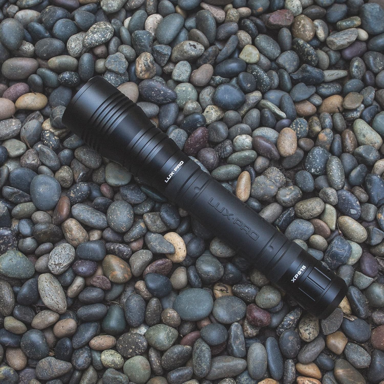 LUXPRO XP915 Rechargeable 1600 Lumen IPX4 Waterproof Compact Tactical Flashlight