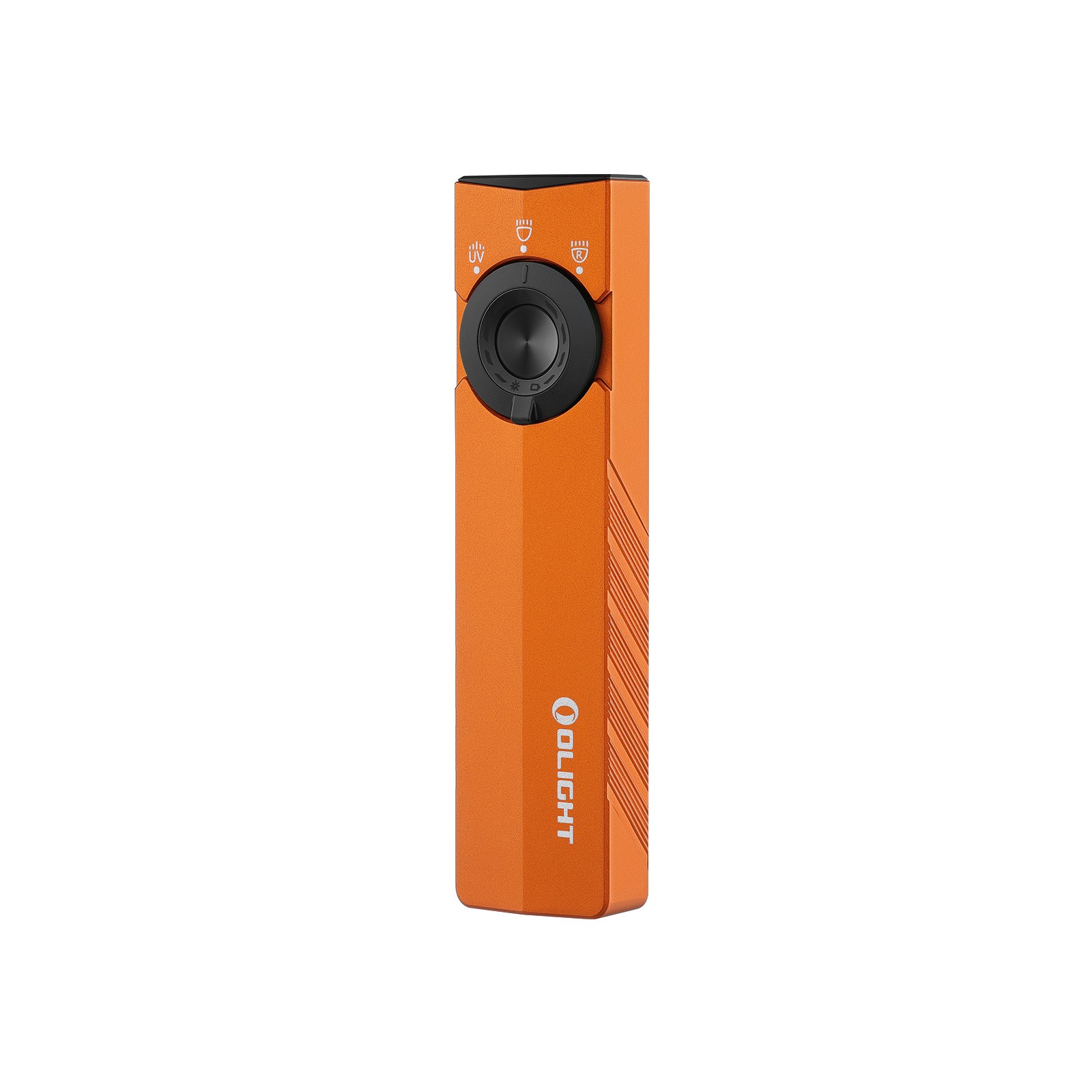 Olight ArkPro Lite Orange 3-in-1 Flashlight, 1200 Lumes White, 40 Lum Red, & UV