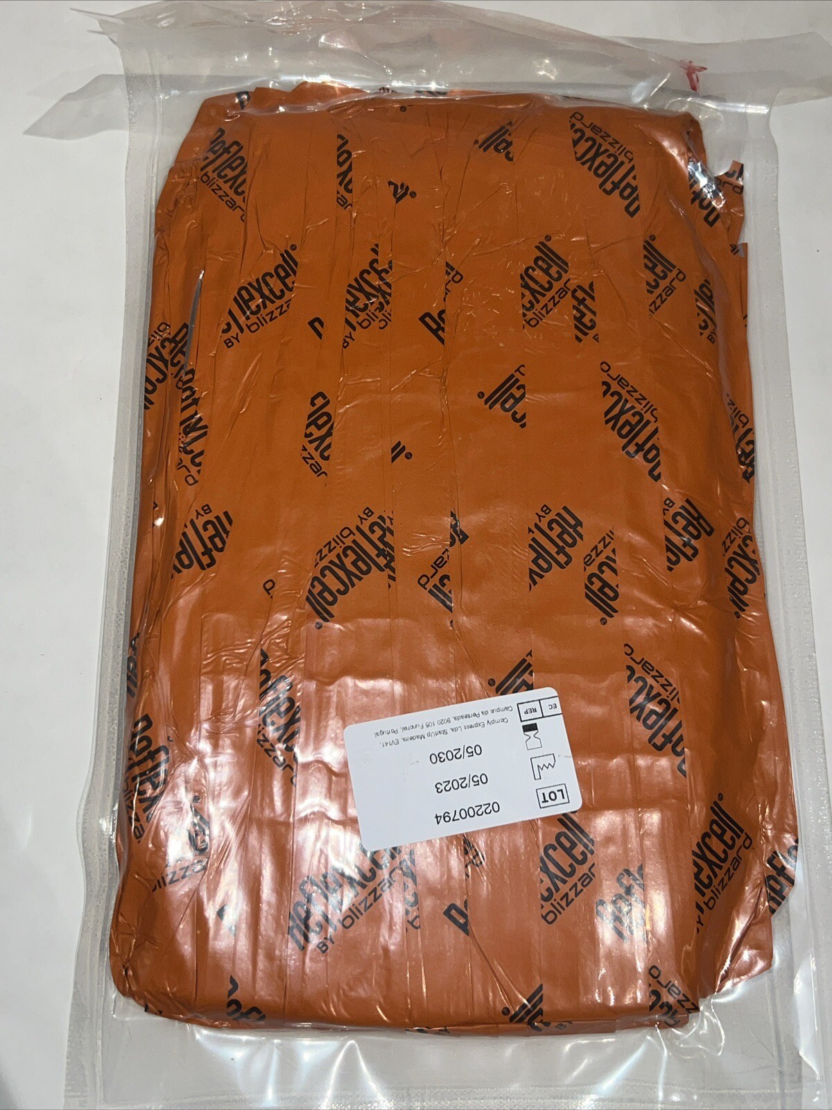 Blizzard EMS Trauma Blanket Flat Pack PBS-210 Exp:05/2030 Sealed Free Shipping