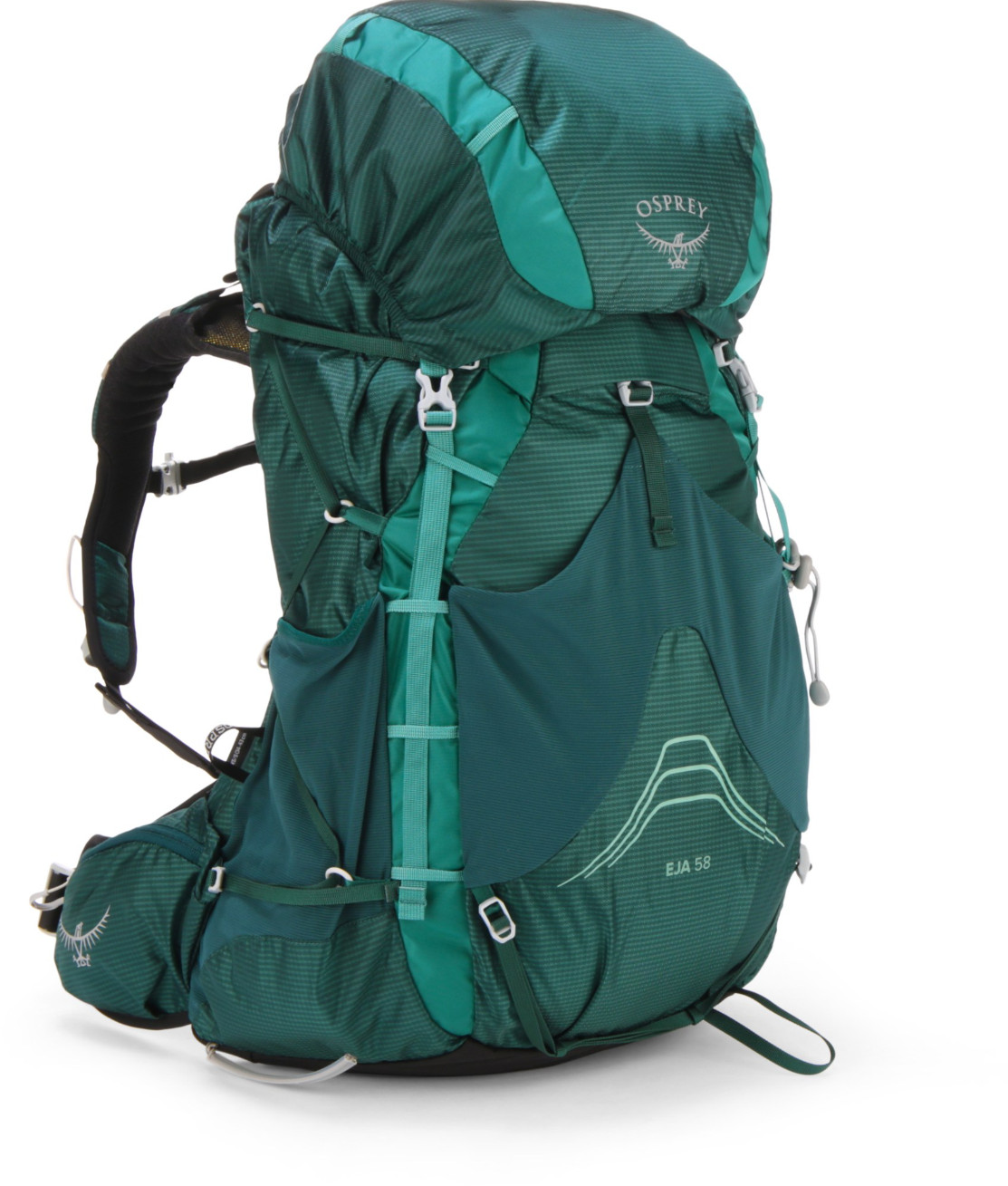 Osprey Eja 58 Pack – Women’s Lightweight Backpacking Pack for Long Hikes