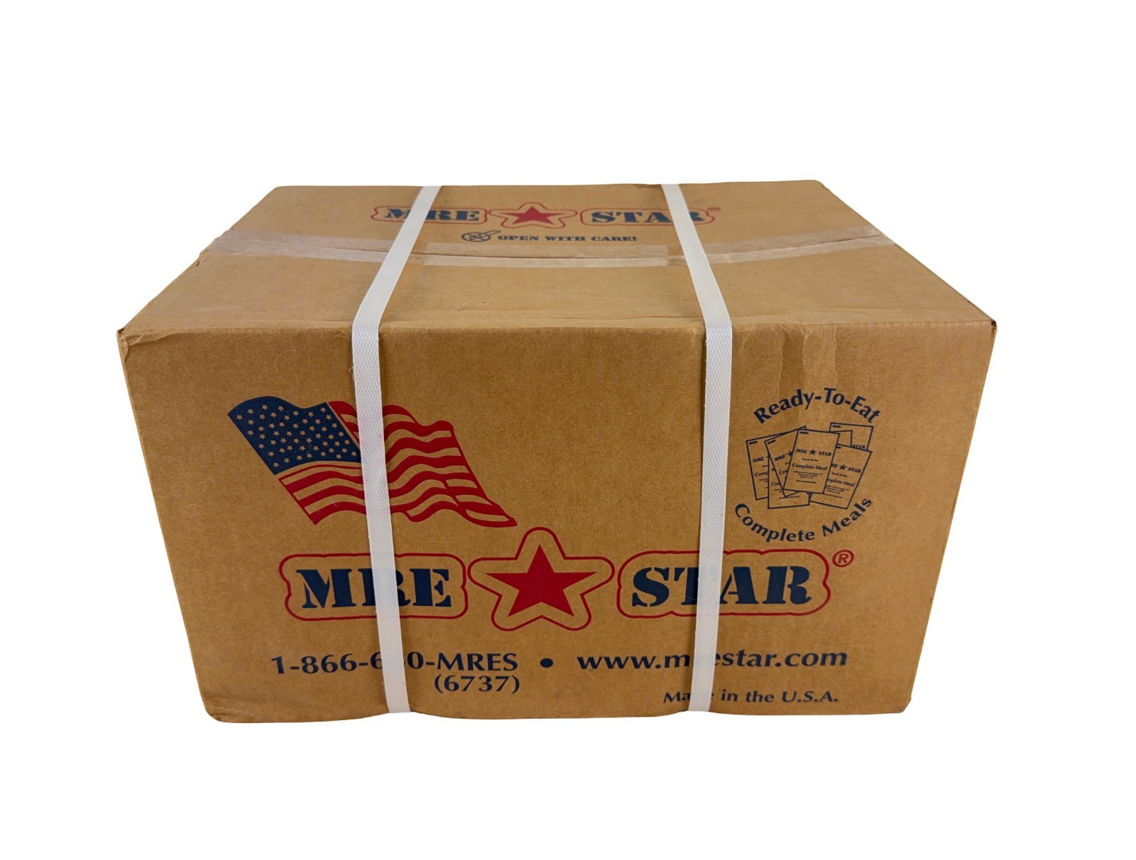 MRE STAR M-018 Emergency Meals Ready To Eat Case of 12 Survival Food Kit Sealed