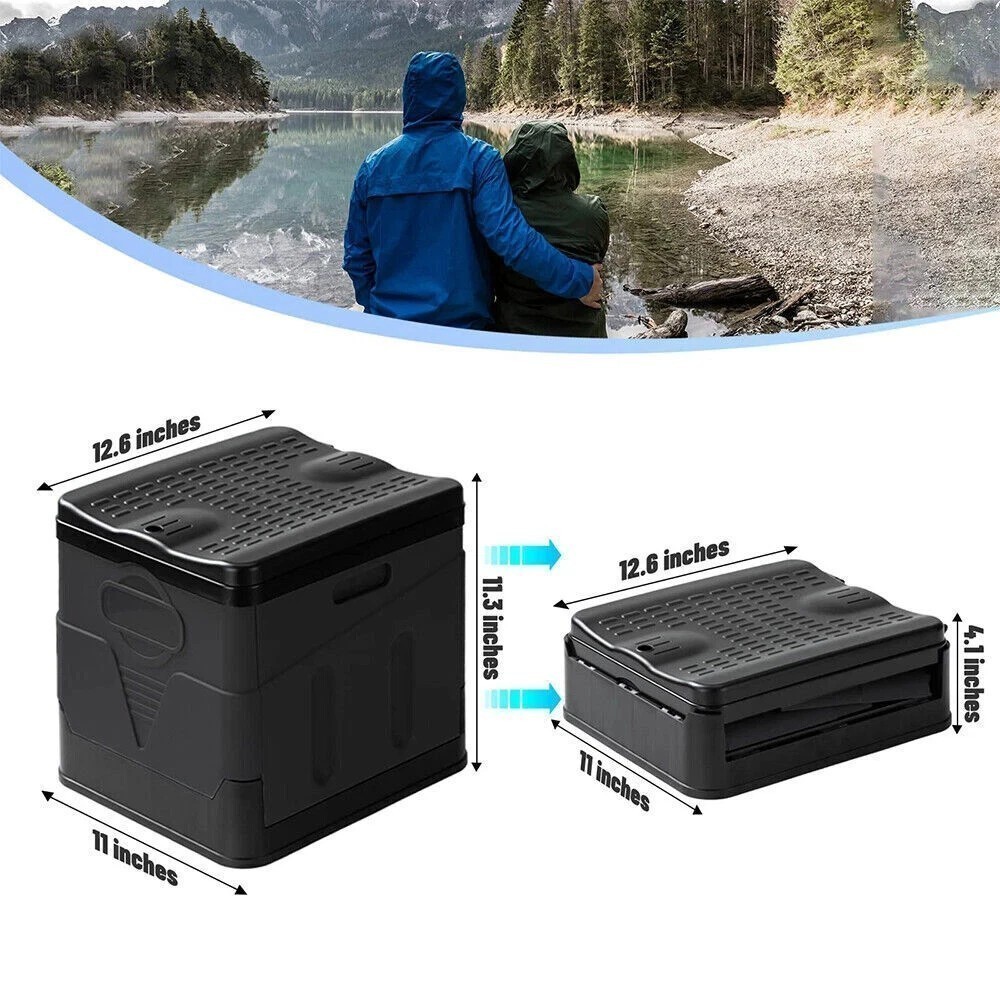 20L Portable Folding Toilet Car Travel Potty Adult Children Camping Hiking beach