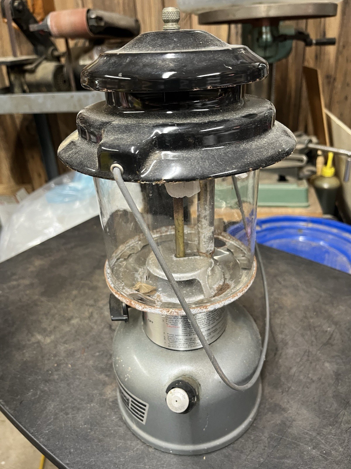 Coleman Powerhouse Dual Fuel Lantern Model 295 02/93 Camping Lantern H-6