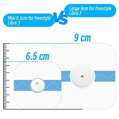 Waterproof Adhesive Patch for Freestyle Libre 3 Sensor Covers 100 Pack