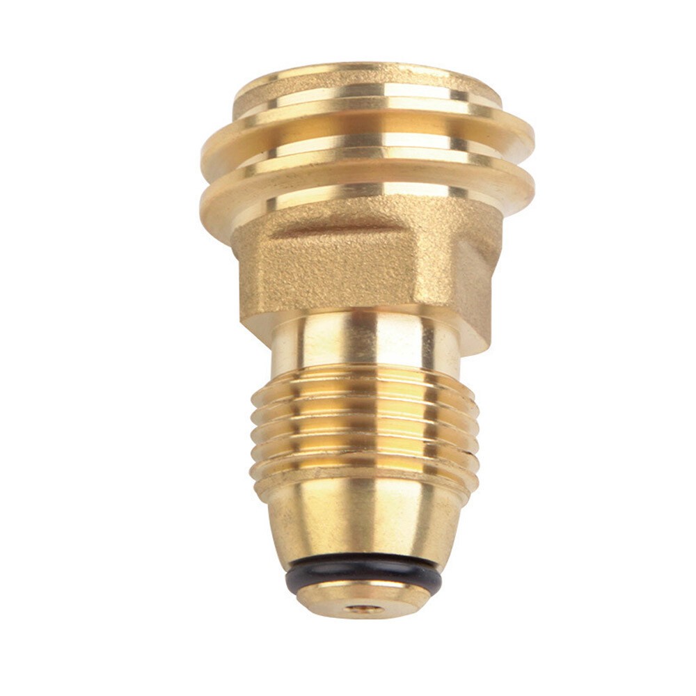 2PCS POL to QCC1 Propane Tank Adapter 100 lbs LP Tank Valve to Type-1 Fitting US