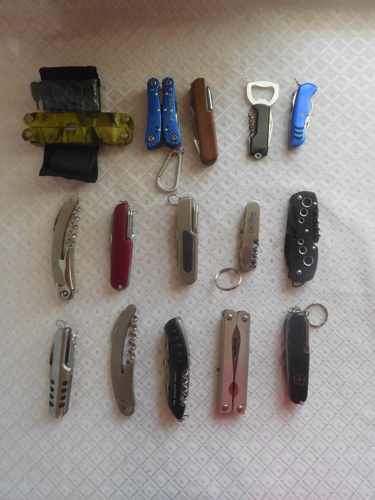 Lot of 15 multi tools Most Unbranded