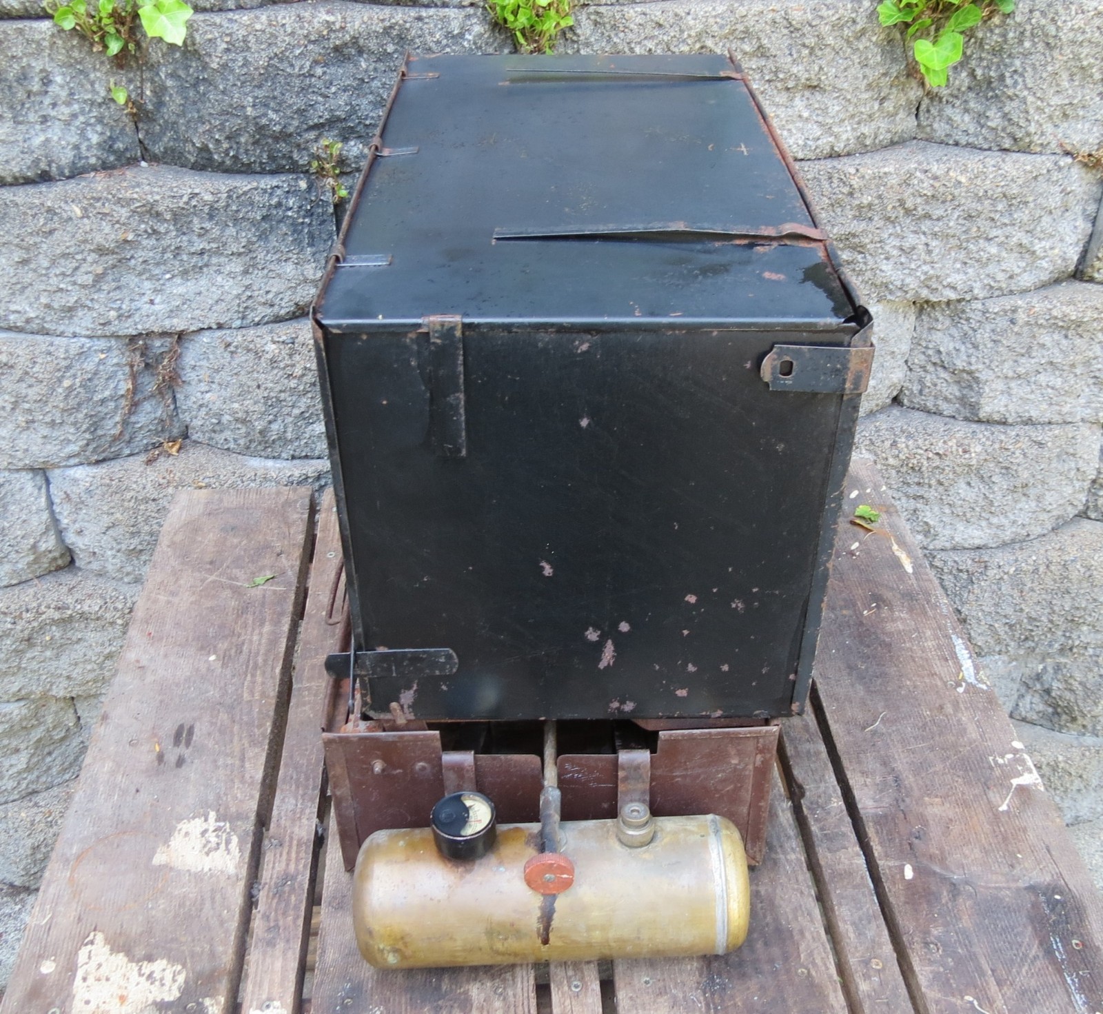 Prentiss Wabers Auto Cook Kit Camping Cookstove Vintage MODEL 3 – Rare UNTESTED