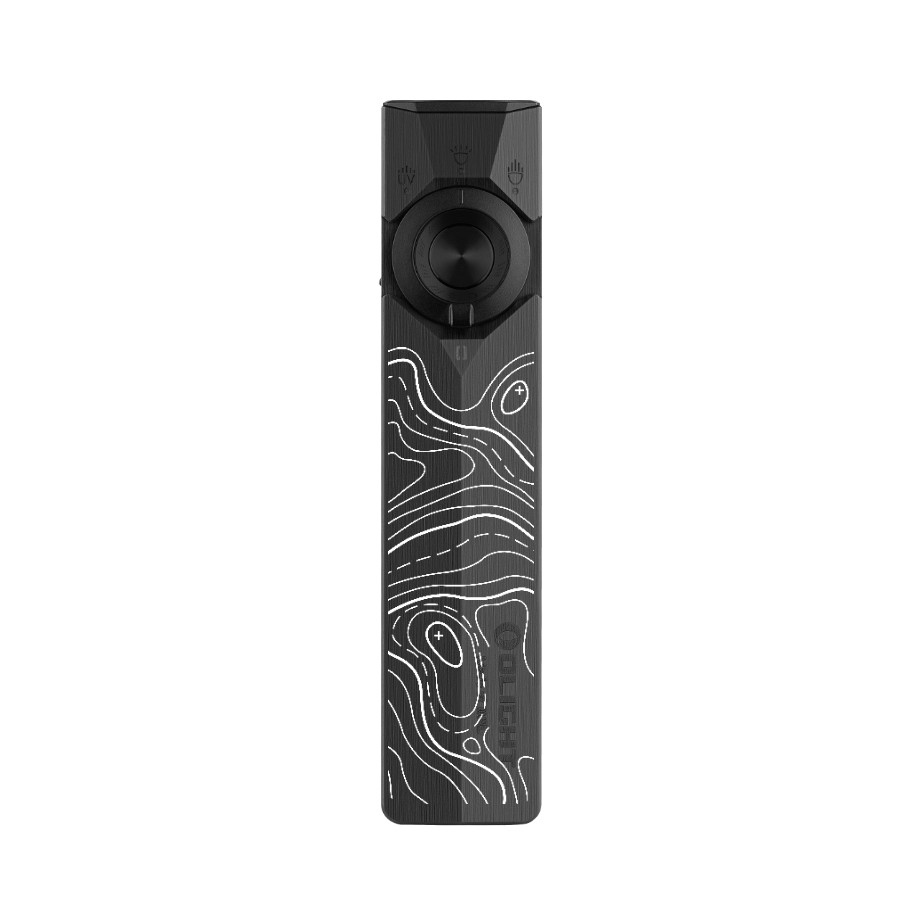 Olight ArkPro Ultra Class 3R Onyx Black CW Topo Flashlight, 1700 Lum, 205M, IPX7