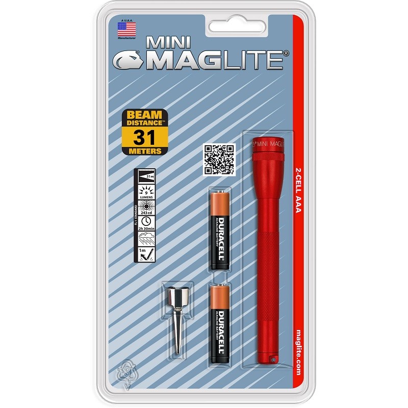 Maglite Mini Maglite Xenon 2-Cell AAA Classic Flashlight