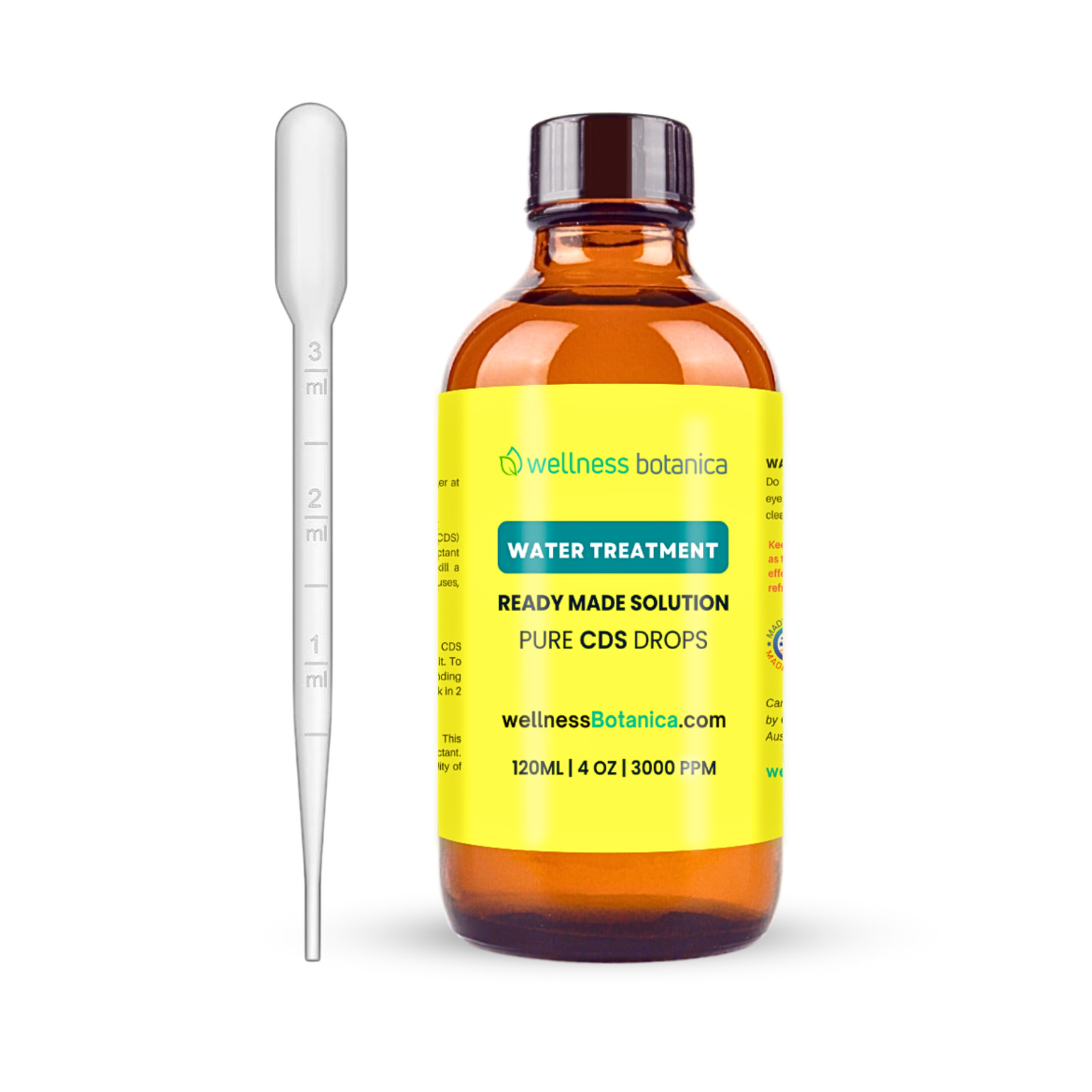 Water Treatment Drops 120ml – Ready to Use Solution (No Mixing)