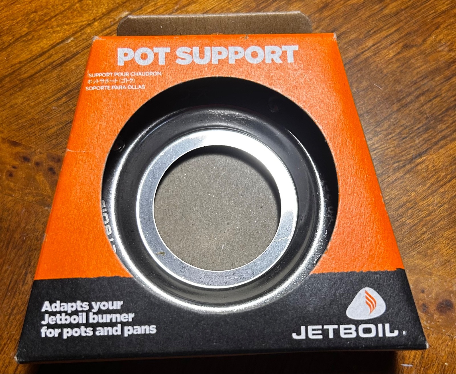 Jetboil Stainless Steel Pot Support Hiking Cooking Camping Stove Pans Burner