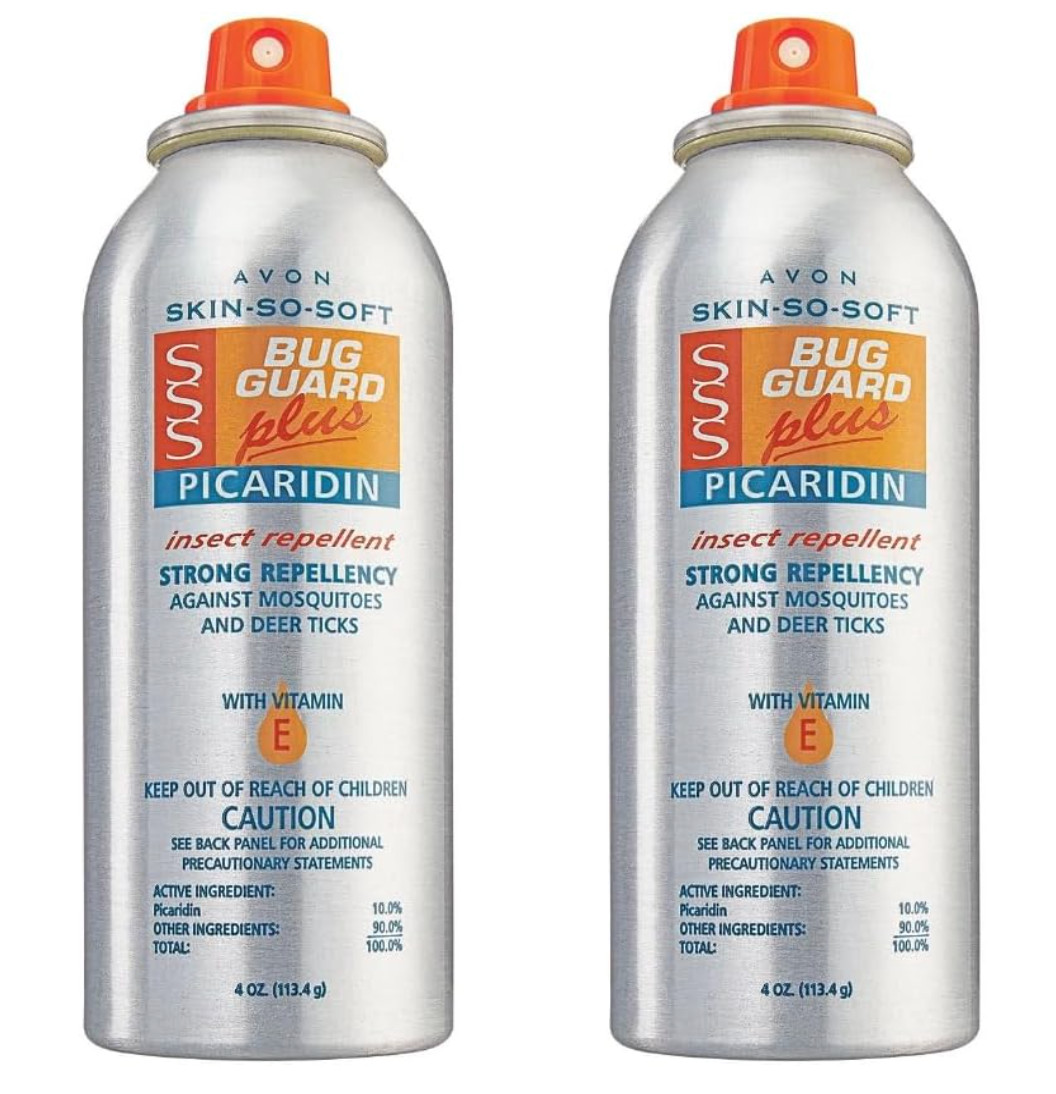 Avon Skin So Soft Bug Guard Insect Repellent Spray DEET-Free 4oz (2 Pack)