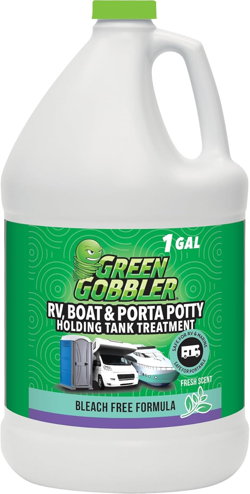 , Portable Toilet Porta Potty Chemical Waste DIGESTANT & DEODORIZER – 1 Gallon/F
