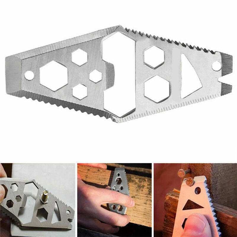 Multi Tool Opener EDC Wrench KeyChain Outdoor Survival Campings Pocket Tools LYN