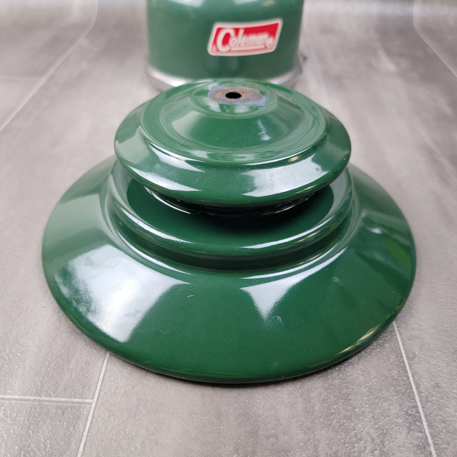 Vintage Coleman Big Hat Double Mantle Lantern Model 228F