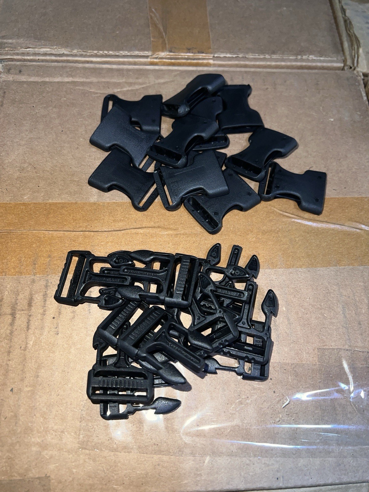 12-Pack 1″ Inch Plastic Side Release Buckle for Webbing- MilSpec MADE IN THE USA