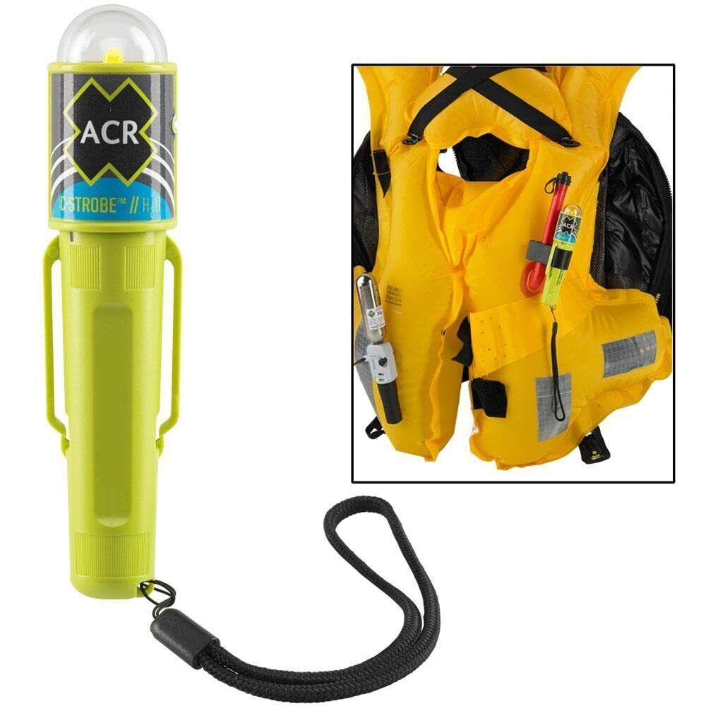 ACR C-Strobe H20 Waterproof Emergency Distress Strobe Light Stay Safe on Water