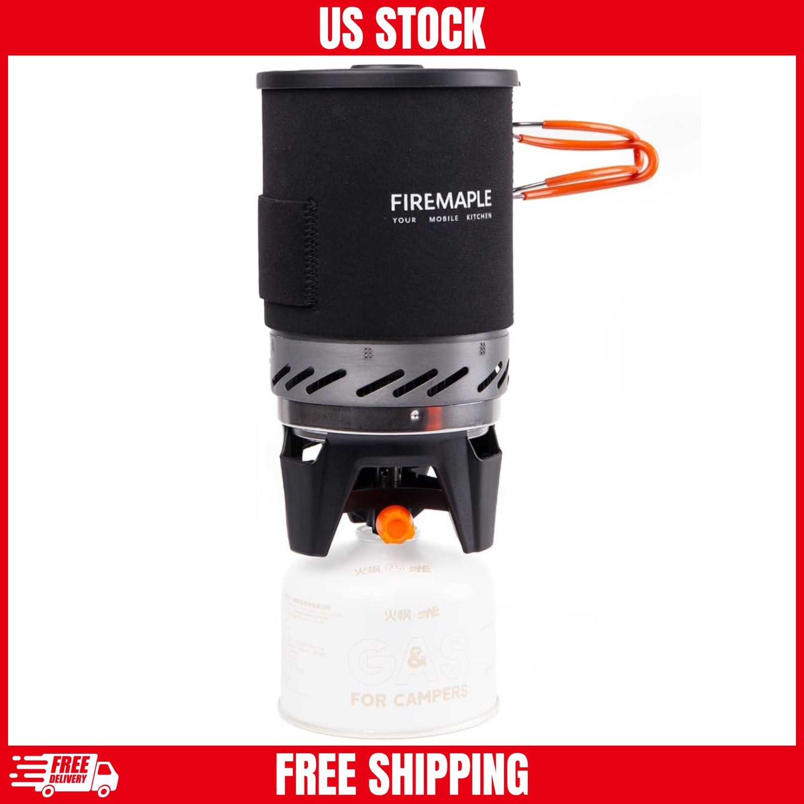 Fire-Maple “Fixed Star 1” Backpacking and Camping Stove System | Outdoor Propane