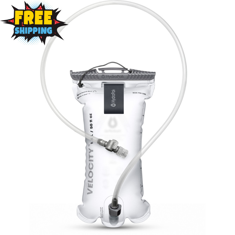 HydraPak Velocity 1.5 L Hydration Reservoir Bladder BPA Free Lightweight Pack