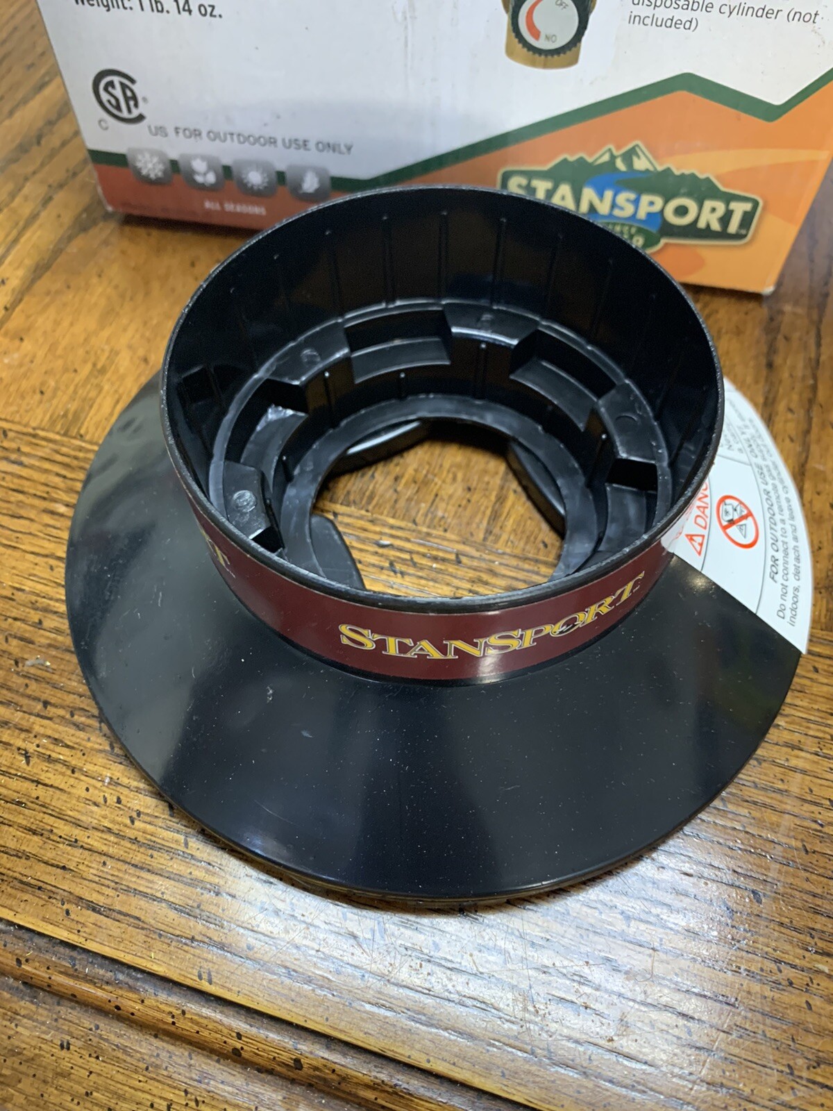 STANSPORT 10000 BTU SINGLE BURNER 201-T PROPANE STOVE CAMPING