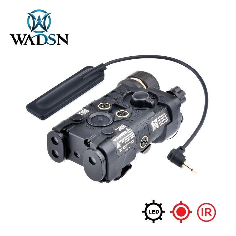 Tactica NGAL Red Green Blue Laser Sight Strobe LED Flashlight IR Aiming Device