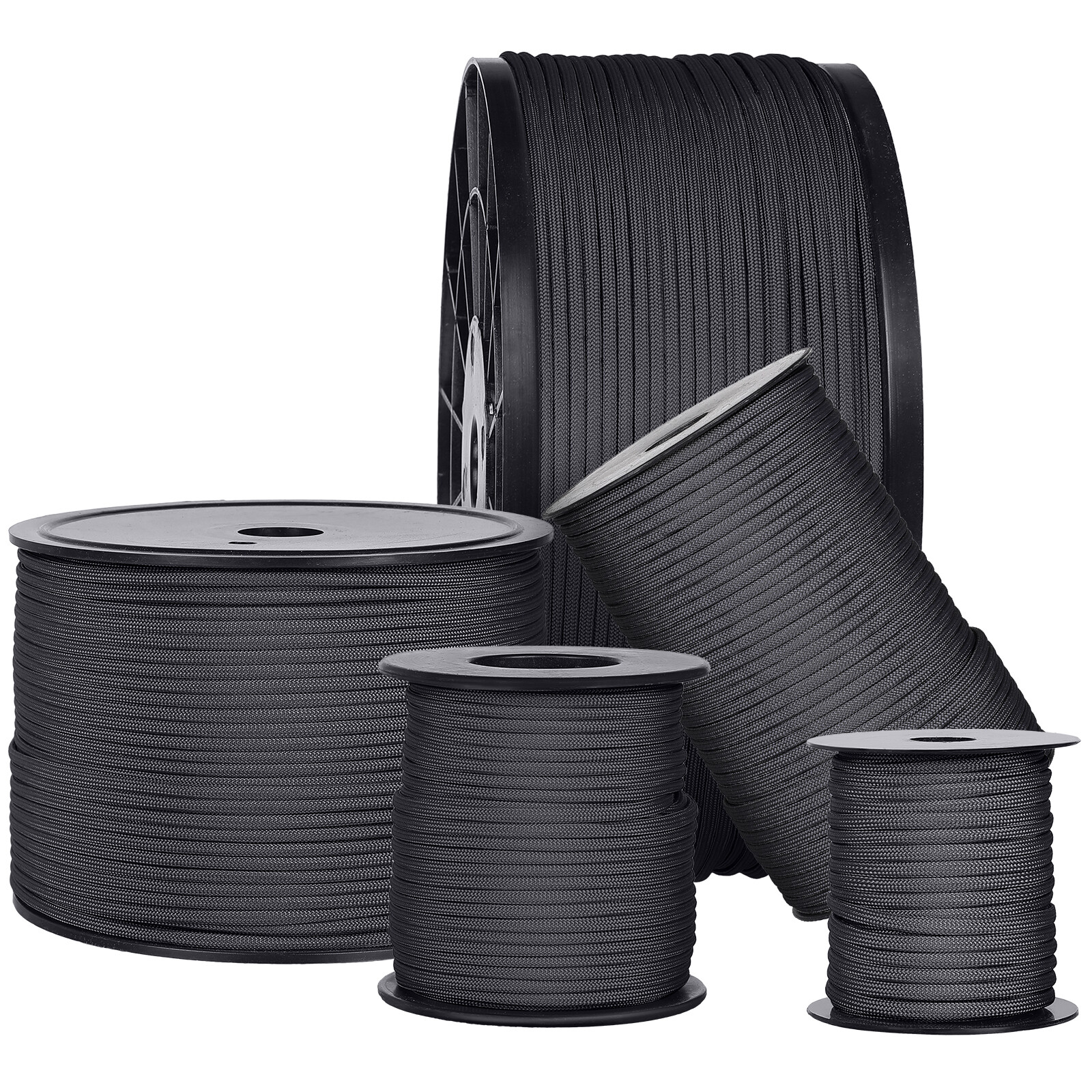 550 Paracord Parachute Cord in Spool Lanyard 50ft-1000ft Type III 7 Strand Core
