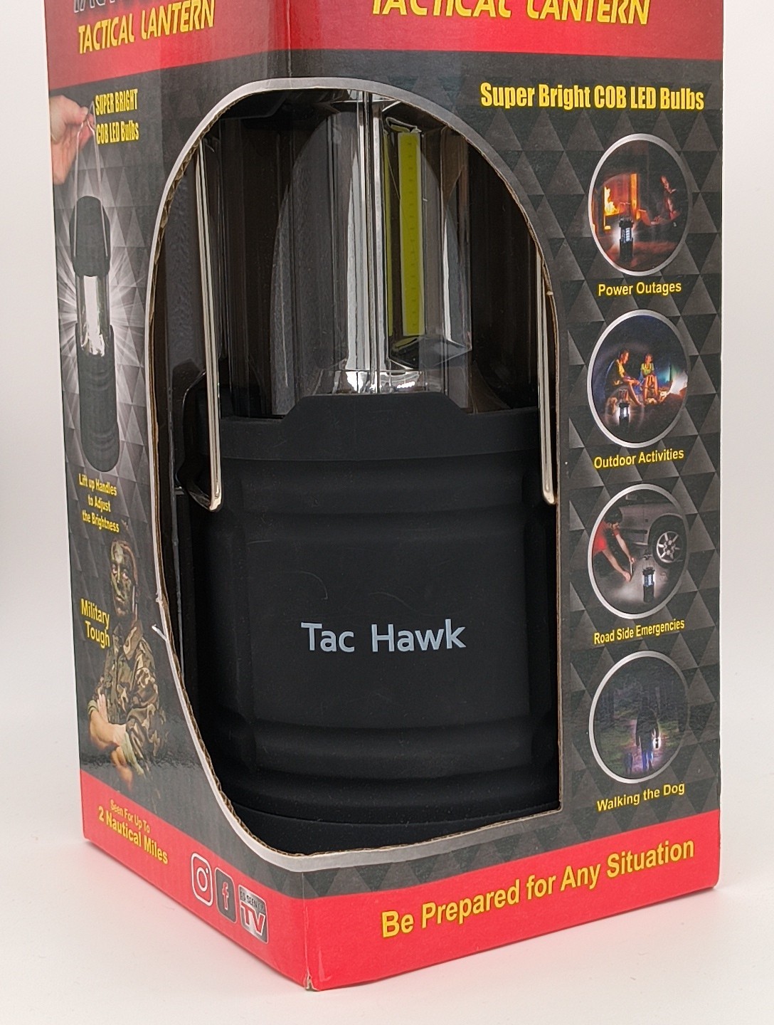 Tac Hawk XL Tactical 360 Lantern (Batteries Not Included)